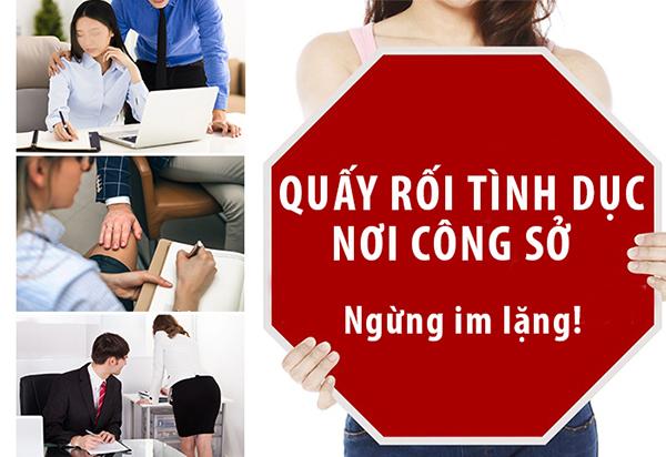 Quấy rối tình dục tại nơi làm việc: “xin đừng im lặng”
