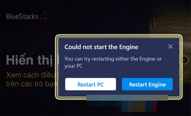 bluestacks 3 engine not starting