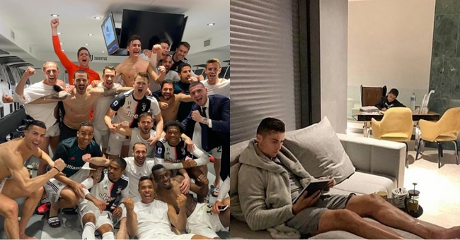 Tình hình sức khỏe Ronaldo trong khi cách ly vì Covid-19