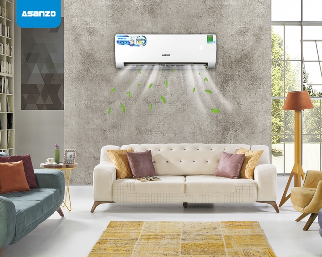 Asanzo ra mắt điều hoà Inverter iKool giá chỉ từ 3 triệu