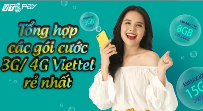 Đâu là gói cước 4G Viettel rẻ nhất, ưu đãi cực khủng?