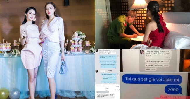 Lộ tin nhắn nhạy cảm Lục Triều Vỹ ‘dắt khách’ cho cô gái tên Jolie, mức giá khiến CĐM đứng hình