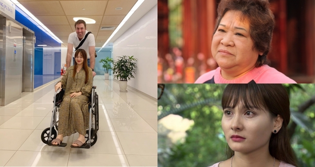 NSƯT Minh Vượng lo lắng, Bảo Thanh điếng người khi Lan Phương gầy rộc, ngồi xe lăn nhập viện
