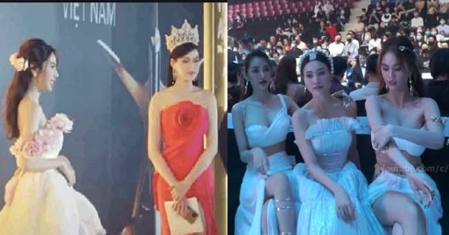 Hành động hoa hậu Đỗ Thị Hà khi chạm mặt Thủy Tiên, dân mạng ‘đào’ lại phốt thái độ của Lan Ngọc