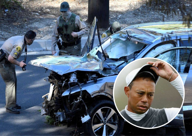 Tay gôn huyền thoại Tiger Woods gặp tai nạn kinh hoàng: Dập nát hai chân, nguy cơ tàn phế suốt đời