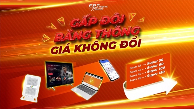 FPT HCM nhà mạng cung cấp wifi tốc độ cao hàng đầu tại Việt Nam