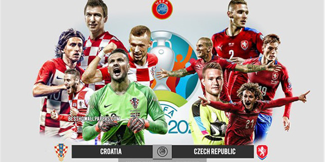 Trực tiếp bóng đá Croatia vs Cộng hòa Séc-bảng D Euro 2021- 23h00 ngày 18/6: Link VTV6 HD nhanh nhất