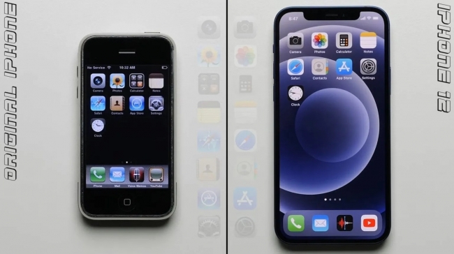 iPhone đời đầu đọ sức cùng iPhone 12 Promax và cái kết không ngờ