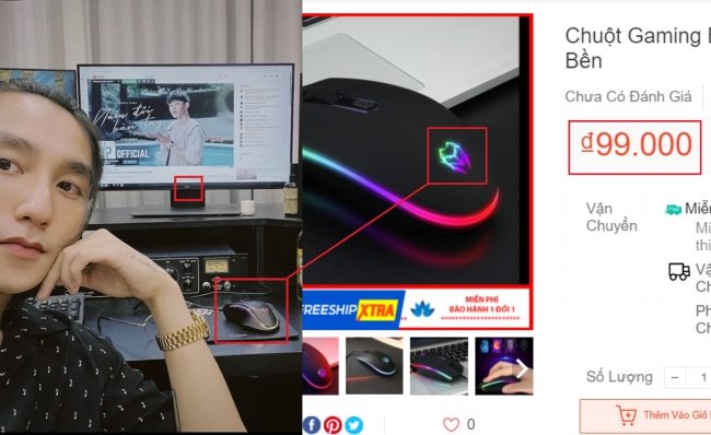 Sơn Tùng M-TP dùng màn hình Dell 3 triệu, chuột gaming 100 nghìn chờ công chiếu MV của Kay Trần