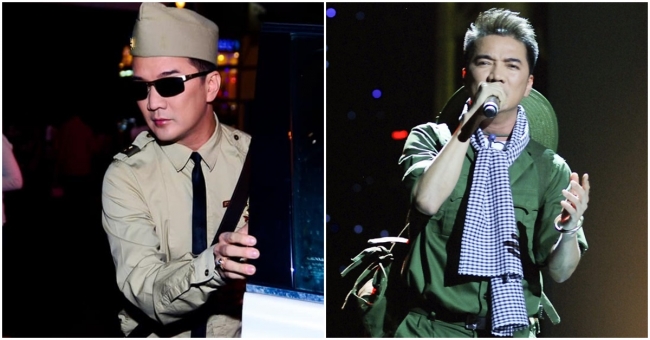 Hé lộ sự thật bất ngờ đằng sau việc Đàm Vĩnh Hưng thường mặc áo lính mỗi khi lên sân khấu