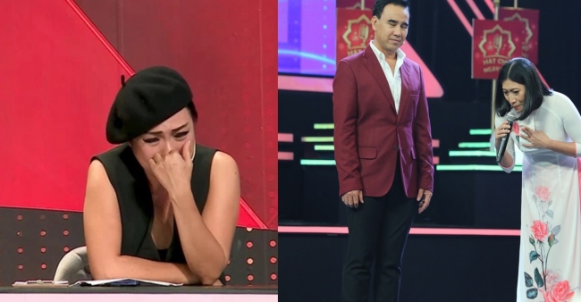 MC Quyền Linh, Phương Thanh khóc nghẹn khi nghe câu chuyện cảm động của nữ điều dưỡng
