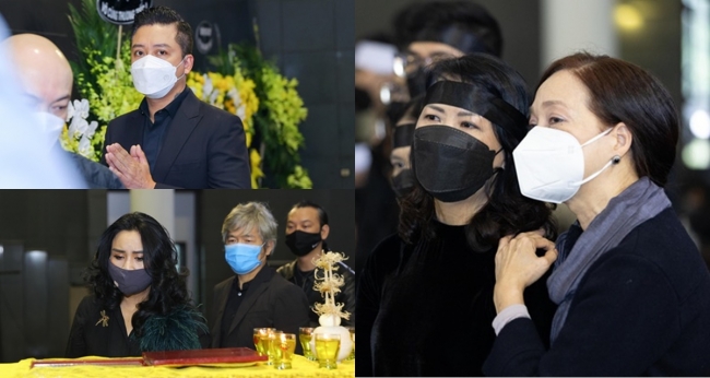 NSND Lê Khanh khóc nghẹn, Tuấn Hưng, Thanh Lam cùng dàn sao đau đớn đến tiễn đưa nhạc sĩ Phú Quang