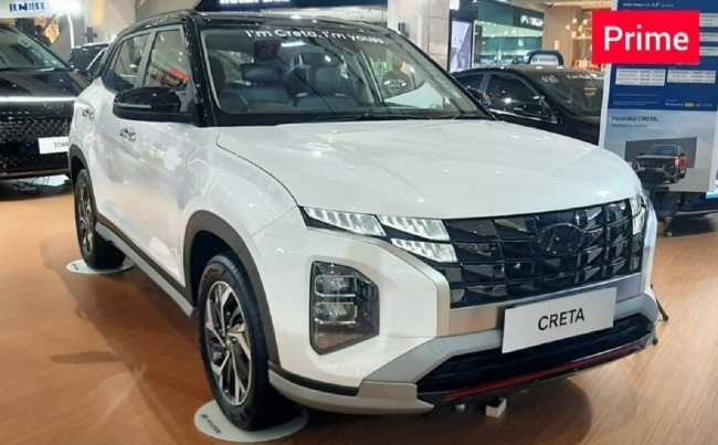 'Vén màn' Hyundai Creta 2022 giá 443 triệu mới về đại lý: Đẹp lấn át Toyota Corolla Cross