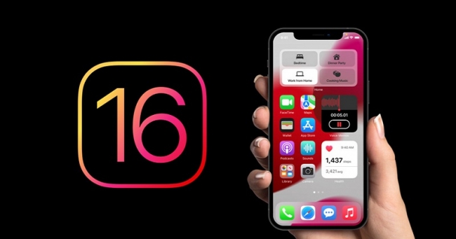 Những hình ảnh đầu tiên về iOS 16 đã xuất hiện 