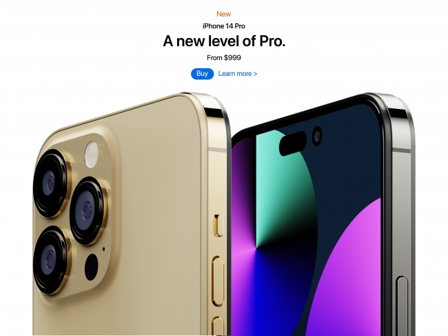 Hình ảnh chính thức và giá bán iPhone 14 Series bất ngờ xuất hiện trên website của Apple?