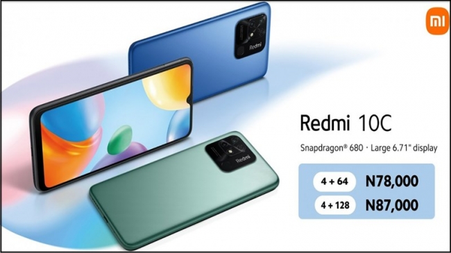 Xiaomi Redmi 10C ra mắt: Snapdragon 680, camera 50MP, giá 4.3 triệu