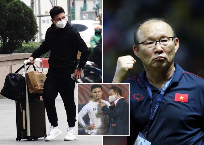 Quang Hải tức tốc rời CLB Hà Nội trong đêm, HLV Park 'mừng thầm' trước thềm vòng loại World Cup 2022