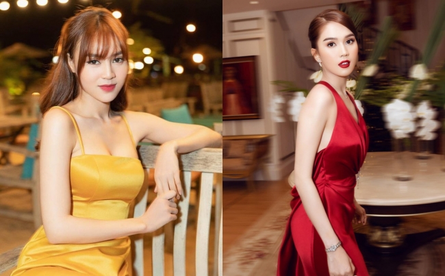 Ninh Dương Lan Ngọc mặt đồ cắt xẻ ‘chằng chịt’, khoe vòng 1 ngồn ngộn táo bạo lấn át Ngọc Trinh