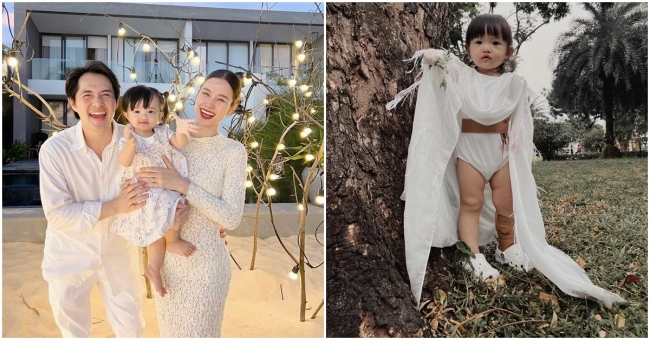 Con gái Đông Nhi hóa 'nữ chiến binh', biểu cảm quá đáng yêu khiến CĐM 'tan chảy'