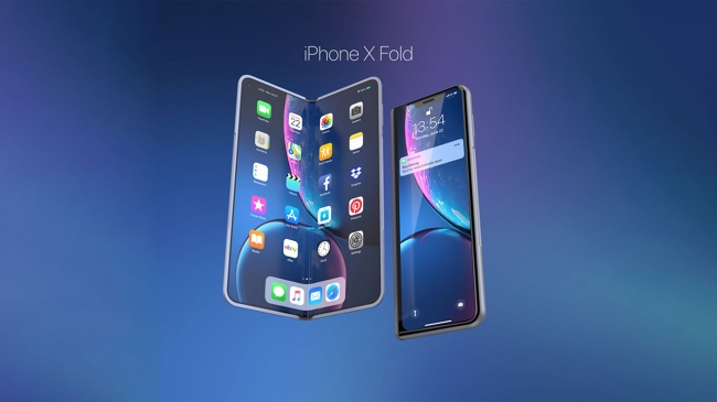 Apple đang phát triển tấm nền OLED mỏng hơn giống Z Fold 3 để sử dụng cho iPhone màn hình gập 