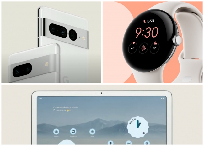 Google hé lộ loạt sản phẩm Pixel 7 và 7 Pro, Pixel Watch, và Pixel Tablet khiên dân tình 'gục ngã'