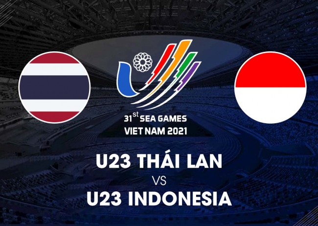 Trực tiếp bóng đá U23 Thái Lan vs U23 Indonesia -Trực tiếp bóng đá SEA Games 31 -Link trực tiếp VTV6