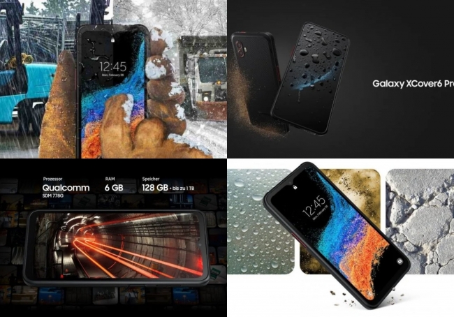 Samsung Galaxy XCover6 Pro ra mắt, siêu chống nước, chống va đập, màn 120Hz, pin hơn 4000 mAh