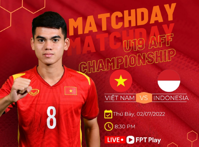 Xem trực tiếp bóng đá U19 Việt Nam vs U19 Indonesia ở đâu, kênh nào? Link trực tiếp U19 Đông Nam Á