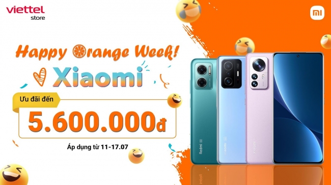 Tuần này, Viettel Store ưu đãi tới 5,6 triệu đồng khi mua smartphone Xiaomi