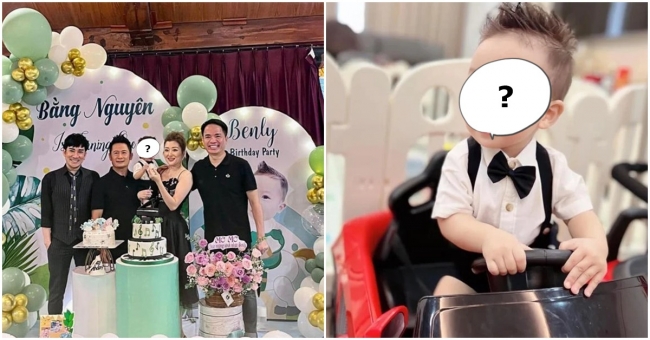 Hé lộ thêm loạt ảnh hiếm của con trai thứ 4 nhà Bằng Kiều, quý tử giống bố như ‘đúc’