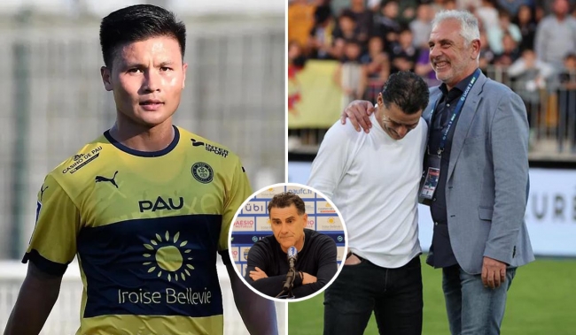 Quang Hải bị HLV Didier Tholot thu hẹp cơ hội đá chính, chủ tịch Pau FC lập tức có phản ứng bất ngờ