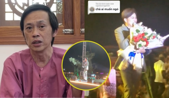 Lộ clip khán giả im ắng khi NSƯT Hoài Linh 'chọc cười' trong show diễn miền Trung