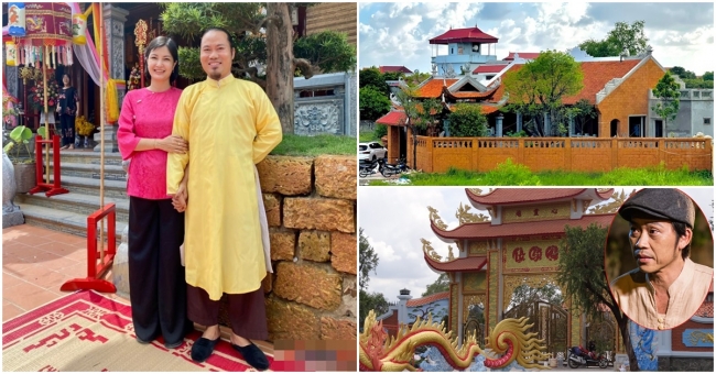 ‘Vén màn’ bí mật bên trong Việt Phủ dát vàng của nghệ sĩ Vượng Râu có bằng nhà thờ Tổ của Hoài Linh?
