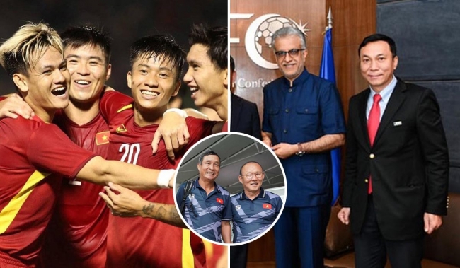 Chủ tịch AFC ấn tượng với bước tiến của bóng đá Việt Nam dưới thời HLV Park