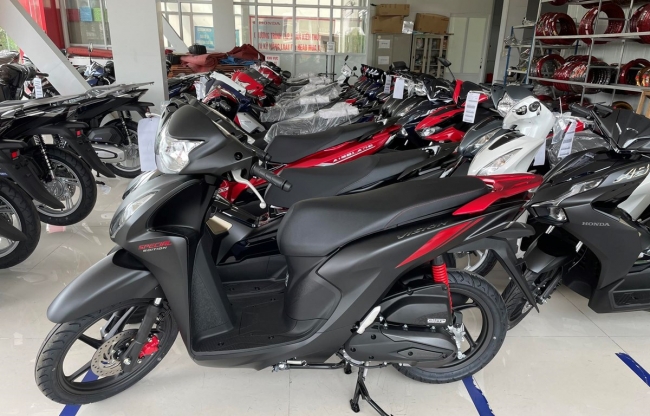Nguồn cung dồi dào, giá xe Honda Vision 2022 bắt đầu giảm sâu tại đại lý