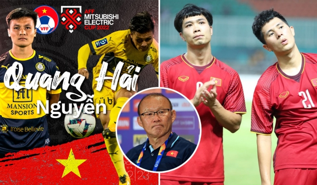 Danh sách ĐT Việt Nam chuẩn bị AFF Cup 2022: Quang Hải trở lại, Công Phượng vắng mặt đầy đáng tiếc