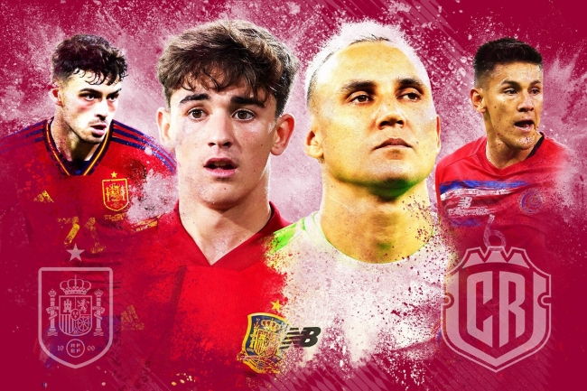 Kết quả bóng đá Tây Ban Nha 7-0 Costa Rica - Bảng E World Cup 2022: Khởi đầu như mơ
