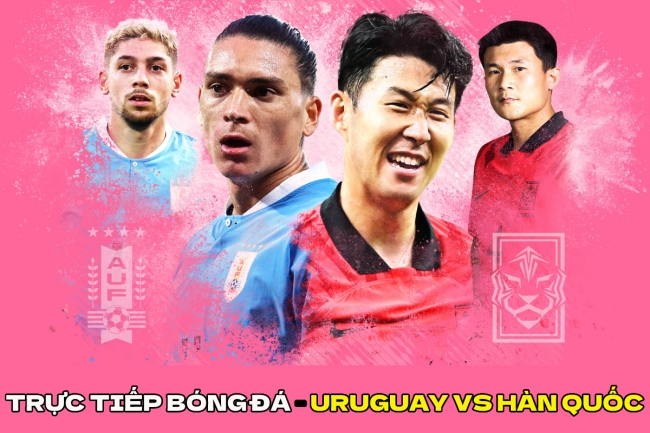 Kết quả bóng đá Uruguay 0-0 Hàn Quốc - Bảng H World Cup 2022: Châu Á tiếp tục tạo bất ngờ