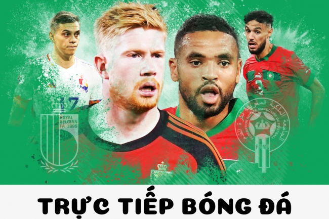 Kết quả bóng đá Bỉ 0-2 Morocco - Bảng F World Cup 2022: Ông lớn châu Âu nguy cơ bị loại sớm