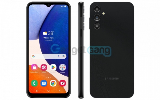 Thiết kế Samsung Galaxy A14 5G rò rỉ: Màn hình LCD 6,8 inch, camera 50MP