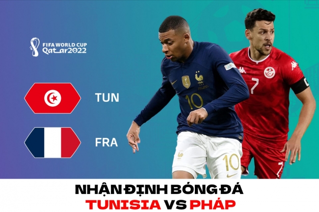 Nhận định bóng đá Tunisia vs Pháp - Bảng D World Cup 2022: Cơ hội cho đại diện châu Phi