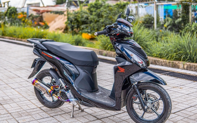 Honda Vision ‘lột xác’ đẹp ngỡ ngàng với dàn phụ kiện sang xịn khiến vạn người mê
