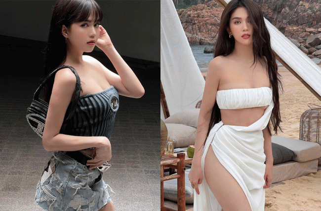 Ngọc Trinh tự tin diện váy đỏ bó sát khoe trọn vòng 1 gợi cảm cùng vòng eo con kiến trứ danh