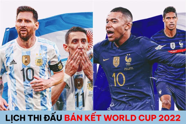 Lịch thi đấu bán kết World Cup 2022: Argentina rộng cửa vào chung kết; Pháp gặp khó trước Ma Rốc?