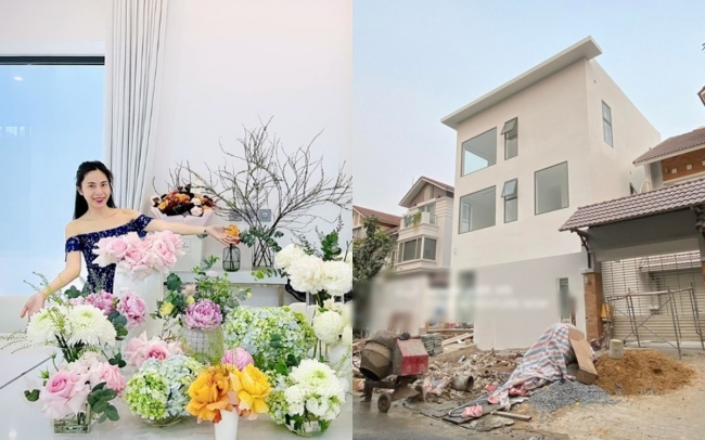 Khám phá căn biệt thự của nhà Thủy Tiên và Công Vinh sau khi đập đi xây lại 