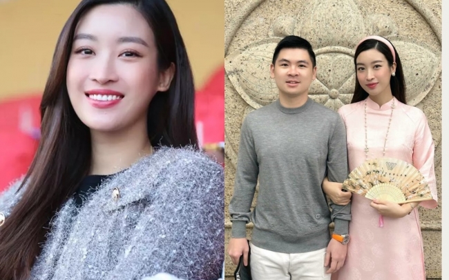 Đỗ Mỹ Linh đến sân cổ vũ đội bóng của ông xã, ngoại hình gây chú ý 
