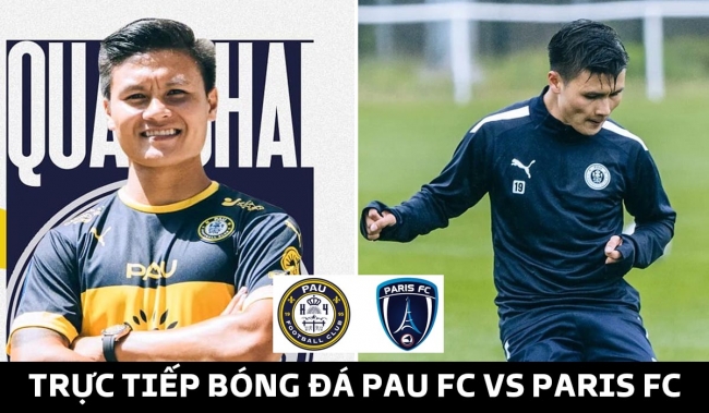 Trực tiếp bóng đá Pau FC vs Paris FC: Quang Hải 'lật ngược tình thế' với kỷ lục tại Ligue 2?