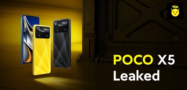 POCO X5 lộ diện toàn bộ thông số kỹ thuật: Màn hình 6,67 inch, camera 48MP, pin 5000 mAh