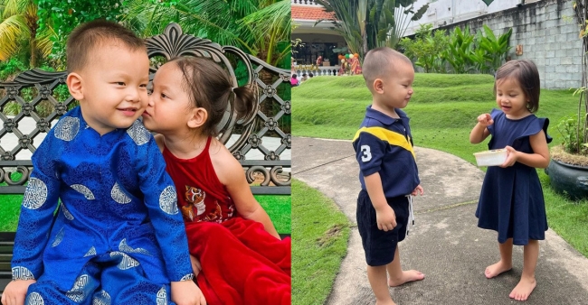 Phản ứng của Leon – Lisa khi nhận tiền lì xì đầu năm khiến CĐM thích thú