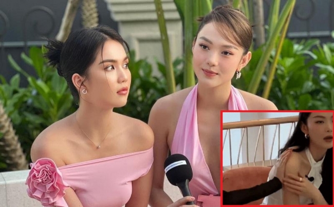 Dân tình xót xa khi Minh Hằng lộ biểu cảm đau điếng vì bị Ngọc Trinh liên tục 'tác động vật lý'
